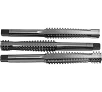 Метчик трапецеидальный Tr20х4 машинно-ручной HSS левый 3шт компл. L=160мм Beltools ri.291.342