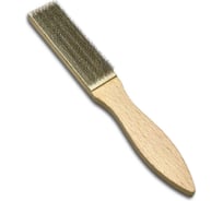 Щетка ручная для чистки напильников Lessmann 210х25х100 мм 037101