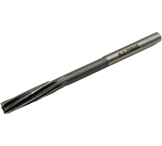 Развертка машинная TORNERI цилиндрический хвостовик, ф 6.0 мм Н7, Р6М5, с винтовой канавкой Т025637 1
