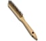 Щетка ручная Lessmann 3х рядная, нержавеющая сталь 0,35мм 103731 2