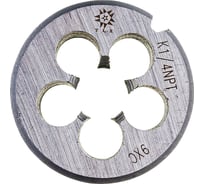 Плашка TLX коническая дюймовая К 1/4"NPT, 18 ниток/дюйм, dнар.38мм 9ХС 66550