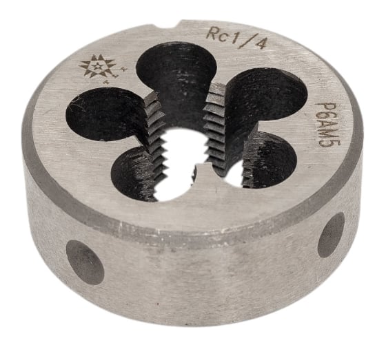 Плашка TLX трубная коническая R 1/4", 19 ниток/дюйм, dнар.38мм Р6АМ5 66538