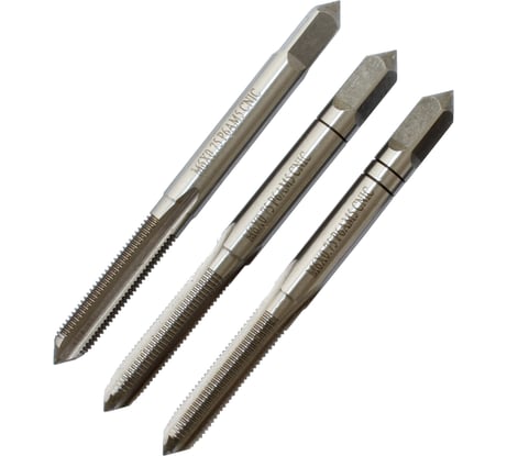 Метчик CNIC М 6,0x0,75 м/р.Р6АМ5 к-т из 3-х шт. 66040
