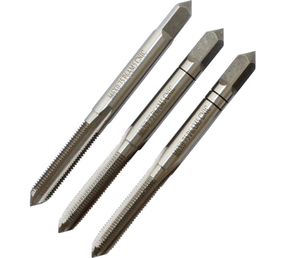 Метчик CNIC М 6,0x0,75 м/р.Р6АМ5 к-т из 3-х шт. 66040