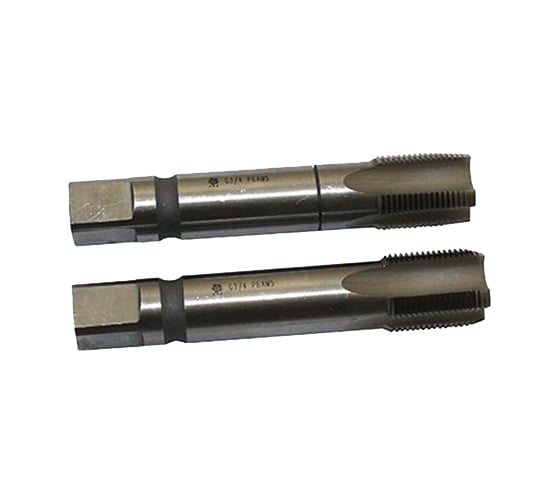 Метчик TLX G 1/2" Р6АМ5 трубный цилиндрический, м/р. к-т из 2-х шт. 14 ниток/дюйм 66497 1