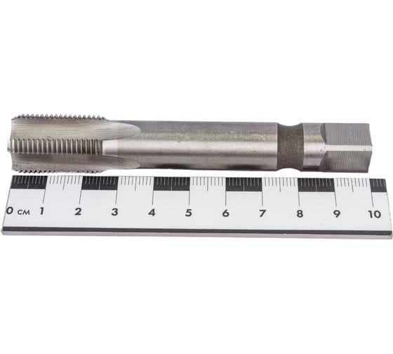 Метчик TLX G 3/8" Р6АМ5 трубный цилиндрический, м/р. к-т из 2-х шт. 19 ниток/дюйм 66505