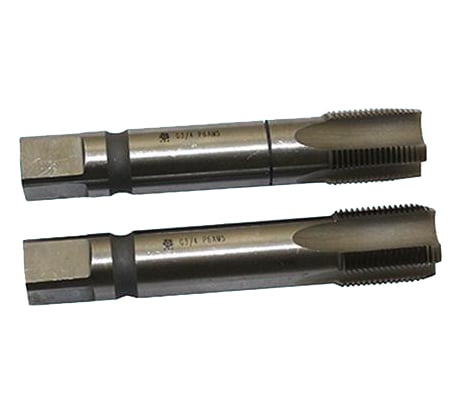 Метчик TLX G 3/4" Р6АМ5 трубный цилиндрический, м/р. к-т из 2-х шт. 14 ниток/дюйм 66503
