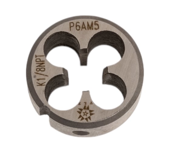 Плашка TLX коническая дюймовая К 1/8"NPT, 27 ниток/дюйм, dнар.30мм Р6АМ5 66553