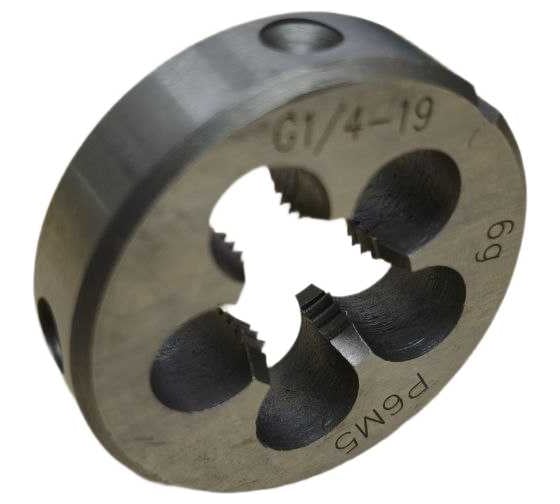 Плашка ИНКО 1/4 G труб. цилиндр. 6g P6M5 00-00000398 1