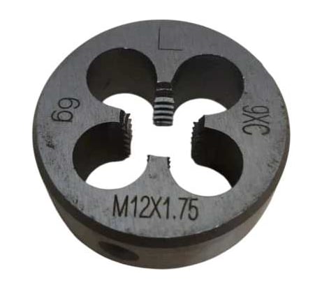 Плашка ИНКО 12х1,75, левая, HSS ПО000000706