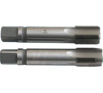 Метчик CNIC G 1 1/8" Р6АМ5 трубный цилиндрический, м/р. к-т из 2-х шт. 11 ниток/дюйм 66411
