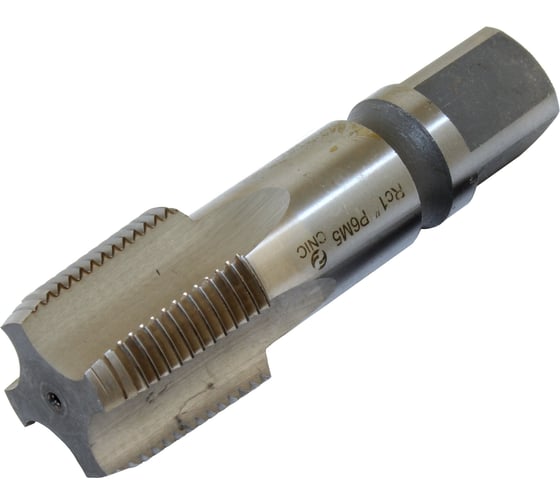 Метчик CNIC Rc 1" Р6М5 трубный конический, м/р. 11 ниток/дюйм 16039