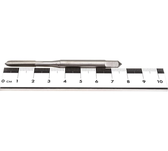 Метчик CNIC М 5,0 0,8x16x70 м/р.Р18 удлиненный, усиленный хв-к d=6.0мм 45648