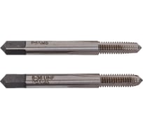 Метчик CNIC № 8 UNF 60гр Р6АМ5 дюймовый, м/р., к-т из 2-х шт. 36 ниток/дюйм 66274