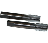 Метчик CNIC G 1 1/4" Р18 трубный цилиндрический, м/р. к-т из 2-х шт. 11 ниток/дюйм 15530