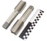 Метчик CNIC 1 3/4" BSF 55гр 9ХС дюймовый, ручной, к-т из 2-х шт. 7 ниток/дюйм 56476 2