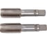 Метчик CNIC 1 1/4" UNC 60гр Р6АМ5 дюймовый, м/р., к-т из 2-х шт. 7 ниток/дюйм 56440 2