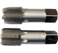 Метчик CNIC G 1 3/4" 9ХС трубный цилиндрический, ручной к-т из 2-х шт. 11 ниток/дюйм 7731