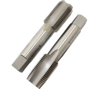 Метчик CNIC 1 1/2" BSF 55гр 9ХС дюймовый, ручной, к-т из 2-х шт. 8 ниток/дюйм 56472