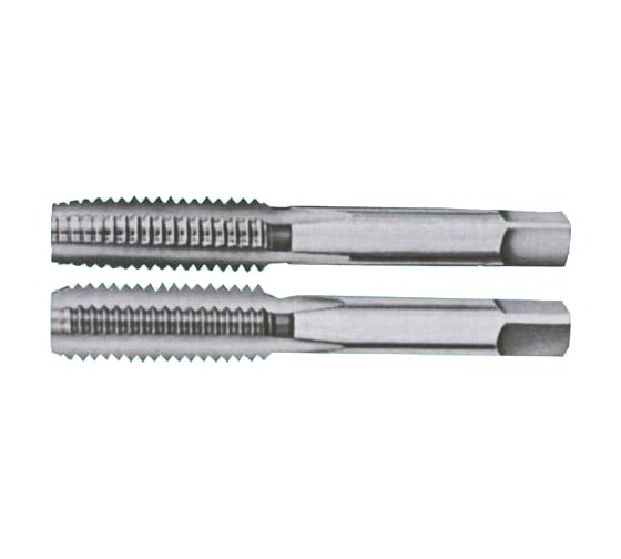 Метчик CNIC 1 1/2" BSF 55гр 9ХС дюймовый, ручной, к-т из 2-х шт. 8 ниток/дюйм 56472 1