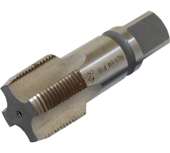 Метчик CNIC Rc 1 1/4" Р18 трубный конический, м/р. 11 ниток/дюйм 53653