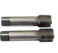 Метчик CNIC G 1 3/8" 9ХС трубный цилиндрический, ручной к-т из 2-х шт. 11 ниток/дюйм левый 59411