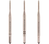 Метчик H-Tools М1.8 шаг 0.35мм комплект из 3-х шт. DIN352 HSSE a=2.1 230018EHT