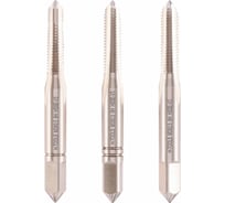 Метчик с направляющей цапфой H-Tools М3x0.5мм, комплект из 3-х шт. DIN352 HSSEV3 6h 40мм a=2.7 113130HT