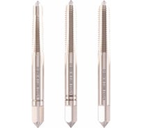 Метчик с направляющей цапфой H-Tools М6х1.0мм, комплект из 3-х шт. DIN352 HSSEV3 6h 56мм a=4.9 113190HT