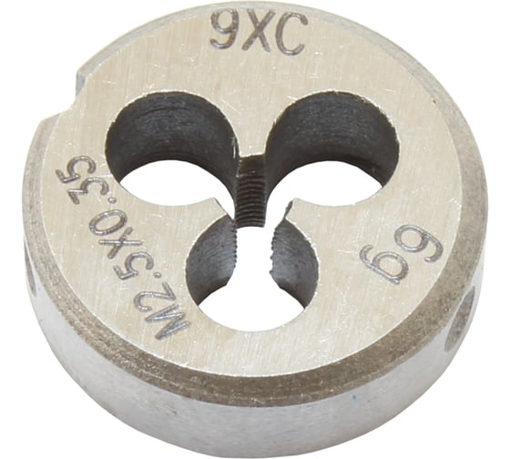 Плашка CNIC М 2,5x0,35 dнар.16мм 9ХС 6g 64539