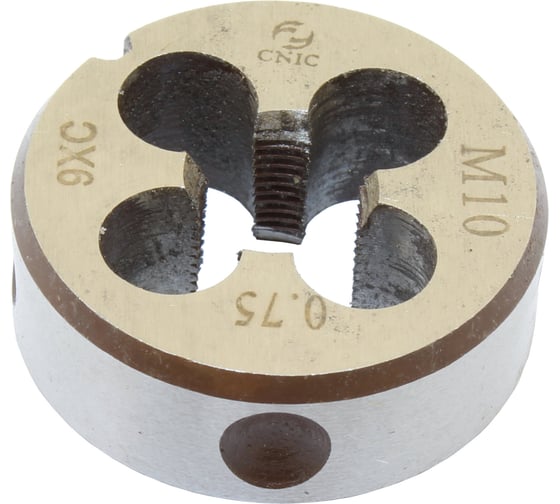 Плашка CNIC М 10,0x0,75 dнар.30мм 9ХС 6g 62594 1