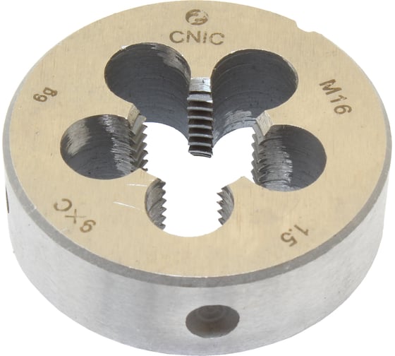 Плашка CNIC М 16,0x1,5 dнар.45мм 9ХС 6g 63366