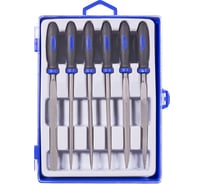 Надфили Smartbuy PRO TOOLS в наборе 6 шт, пласт. ручка, в кейсе SBT-PRO-TFS-6P2