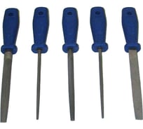 Набор напильников CNIC из 5шт. 150мм №2 с пластмассовой ручкой A14 32419