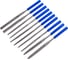 Надфили Smartbuy PRO TOOLS в наборе 10 шт, ПВХ рукоятка SBT-PRO-TFS-10P1 2