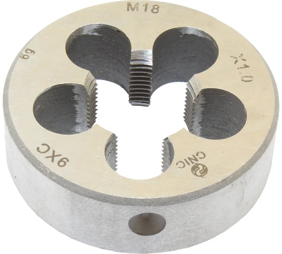 Плашка CNIC М 18,0x1,0 dнар.45мм 9ХС 6g 64793