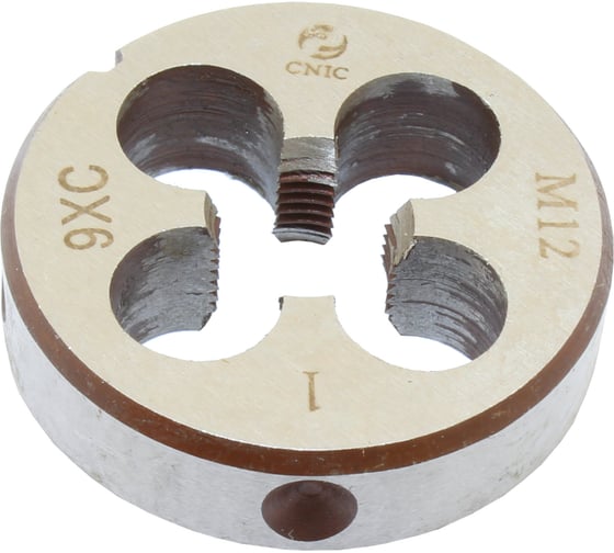 Плашка CNIC М 12,0x1,0 dнар.38мм 9ХС 6g 4981