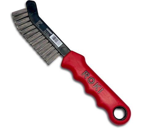 Щетка ручная для чистки суппортов Lessmann проволока стальная прямая 0,35мм 182401