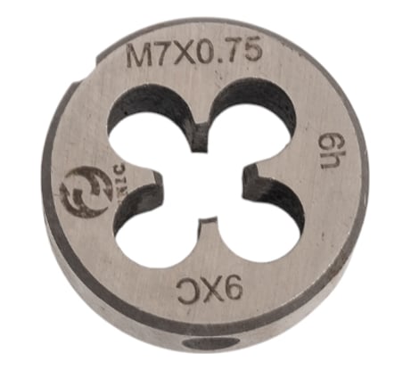 Плашка CNIC М 7,0x0,75 dнар.25мм 9ХС 6h 64329
