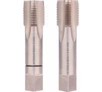 Метчик H-Tools М22, шаг 1.5мм, комплект из 2-х шт., DIN2181, HSS-G, L-80мм, a=14.5 235220HT
