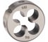 Плашка H-Tools М8, шаг 1.25мм, DINEN22568, CrV 6g 25х9мм 210080HT 1
