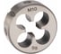 Плашка H-Tools М10, шаг 1.5мм, DINEN22568, CrV 6g 30х11мм 210100HT 1