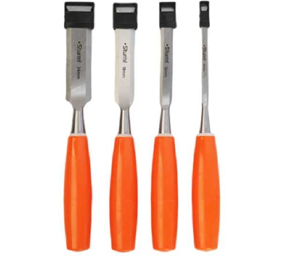 Набор стамесок Sturm PROMO 6, 12, 18, 24 мм, 4 шт/уп 1063-02-H4SP 1