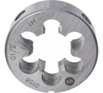 Трубная плашка ИНСТУЛС G 1/2 45x14 9ХС 2654-0158 лев ГОСТ 9740-71 00001220046