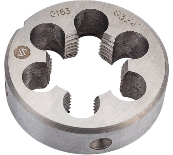 Трубная плашка ИНСТУЛС G 3/4 55x16 9ХС 2654-0163 ГОСТ 9740-71 00001178582