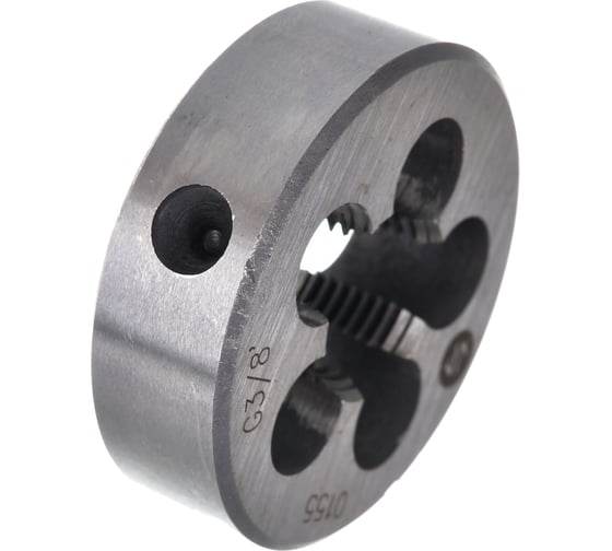 Трубная плашка ИНСТУЛС G 3/8 45x14 9ХС 2654-0155 ГОСТ 9740-71 00001425766