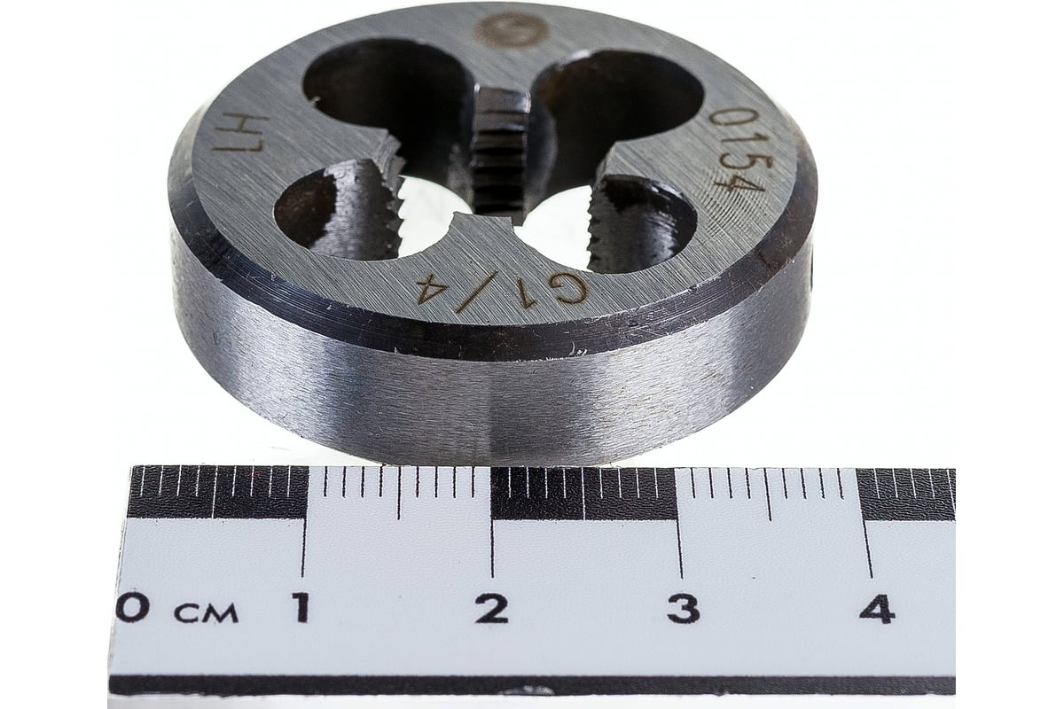 Трубная плашка ИНСТУЛС G 1/4 38x10 9ХС 2654-0154 лев ГОСТ 9740-71 ...