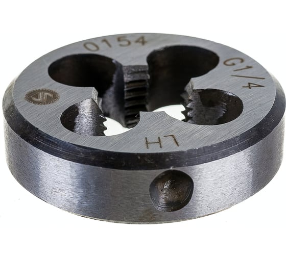 Трубная плашка ИНСТУЛС G 1/4 38x10 9ХС 2654-0154 лев ГОСТ 9740-71 00001252571