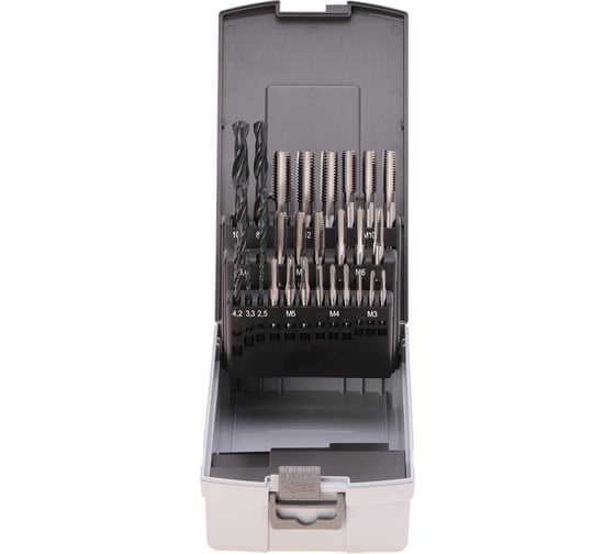 Набор комплектных метчиков Bucovice Tools М3-М12 28 предметов DIN352 115CrV3 310140