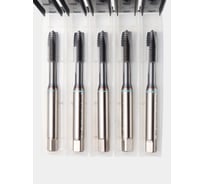 Метчик с прямой канавкой, сквозной РОСИНСТРУМЕНТ М10x1,5 HSS-Co5 TiCN DIN371 Упаковка 5 шт 7691015UP